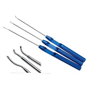Instruments d'arthroscopie de l'épaule, Suture Lasso, Suture Passer, ensemble de 3 pièces, instruments chirurgicaux certifiés ISO et CE - Product Image 1