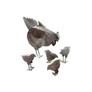 Dekorasi logam ayam jantan, ornamen dekorasi halaman ayam taman luar ruangan patung Gallo logam untuk halaman belakang - Product Image 1