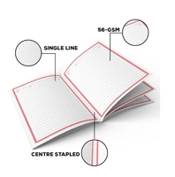 Carnet d'exercices en gros pour camarades de classe, 200 pages, couverture souple, lignage simple, thème football, cahier d'étudiant arabe pour l'école et le bureau