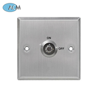 Sistema de Alarma de Seguridad, Botón de Salida con Interruptor de Llave de Acero Inoxidable para Apertura de Puerta