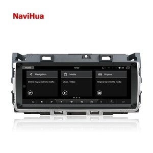 NAVIHUA 10.25" Capacitive Screen Android Car Radio GPS Navigator Player for Jaguar XF XFL 2016-2018 for Harman <b>System</b> 8+64GB - Product Image 1