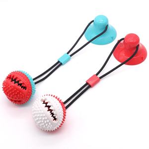 Interactieve Hond Speelgoed Touwtrekken <span class=keywords><strong>Puppy</strong></span> Tandjes Speelgoed Voor Verveling Druk Zelfspel Hondenvoer Uitgifte Bal Speelgoed Voor Kleine Middelgrote Hond - Product Image 1