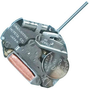 Mouvement de <span class=keywords><strong>Montre</strong></span> à Quartz avec <span class=keywords><strong>Pile</strong></span> Incluse pour Accessoire de <span class=keywords><strong>Remplacement</strong></span> <span class=keywords><strong>Montre</strong></span> Miyota 2035 Japon - Product Image 1