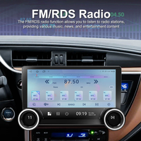 Lecteur DVD de voiture Android AI à double bouton, 2 DIN, écran de voiture Android 10 pouces, radio Android Diamond 2K, radio FM Bluetooth 9 pouces