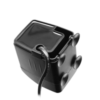 Mini pompe à eau submersible en plastique écologique noire de 15 W, refroidisseur d'air pour aquarium, utilisation en extérieur, moteur AC, débit de 1500 L/H