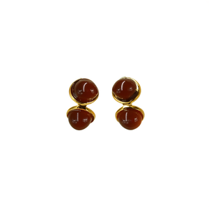 Pendientes de Moda con Cristales, Acero Inoxidable 316L, Baño de Oro PVD, Resistentes y Sostenibles - Product Image 2