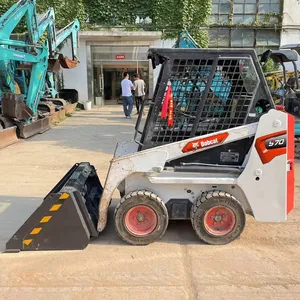 Originale usato Mini Bobcat S70 caricatore compatto e S160, S130 caricatore compatto con caricatore frontale ad un prezzo ragionevole