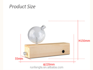 Bán buôn OEM ODM tùy chỉnh sương đài phun nước gỗ thật ultransmit nebulization tinh dầu hương thơm khuếch tán difuser Máy phun sương - Product Image 3