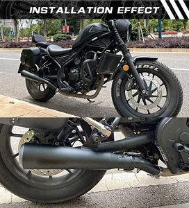 <span class=keywords><strong>Rebel</strong></span> — tuyau d'échappement avec lien central modifié, pour moto <span class=keywords><strong>Honda</strong></span>, CMX300, CMX500, CM 300, <span class=keywords><strong>500</strong></span>, 300, <span class=keywords><strong>500</strong></span>, 2017, 2018, 2019, <span class=keywords><strong>2020</strong></span>, 2021 - Product Image 6