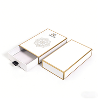 Boîte cadeau de luxe en papier imprimé personnalisée de haute qualité avec logo, impression 4 couleurs, vente en gros, pour bijoux