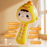 Canard en plastique éducatif multifonctionnel pour microphone et jouet musical pour enfants