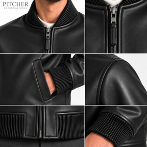 Veste en cuir pour homme, style motard, vente en gros, fournisseur d'usine, patchs personnalisés, faible MOQ, usine aux États-Unis - Product Image 6