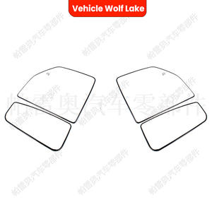 Juego de espejos retrovisores para vehículo Wolf Lake, para Ford F150 F250 F350 F450 F550 2017 2018, ABS, forma irregular - Product Image 3
