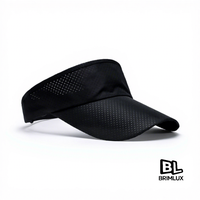 Casquette de golf BL d'été à visière incurvée ouverte, protection solaire, élégante, respirante, 100 % coton, séchage rapide