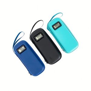 Large Capacity EVA Waterproof Portable <b>Cooler</b> Case Zipper Closure Insulin Pen Temperature Display for Diabetes Storage - Product Image 1