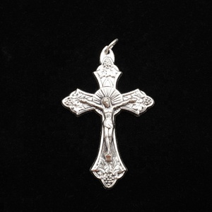 Icamino - Colgante de Rosario con Crucifijo de Aleación Importado de Italia, Joyería Religiosa de Alto Brillo para la Oración Católica - Product Image 5