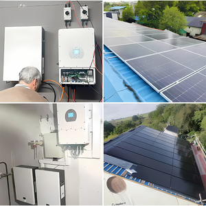 Sistema Híbrido de Almacenamiento de Energía Solar Fuera de la Red, Capacidad Residencial de 5Kw a 15Kw, Apilable, con Protección BMS - Product Image 3