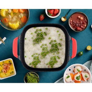 New Kitchen <strong>Electric</strong> <strong>Hot</strong> Pot Cooking Multifunctional <strong>Electric</strong> Cooker <strong>Pan</strong> Non-stick Skillet with Detachable Thermosate Control - Product Image 2