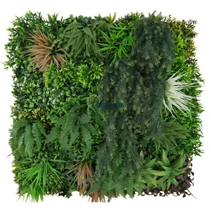 Трава искусственное растение панели декор уличные растения система украшения зеленая стена