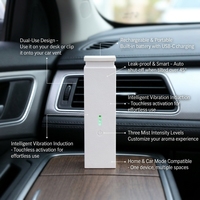 Diffuseur d'arômes pour voiture mini 2026, le plus récent, 5 ml, rechargeable, portable, pour véhicule et bureau, anti-fuite, arrêt automatique