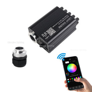 16W RGBW LED Yıldızlı Gökyüzü Projektörü 3m 500+240 adet 0.75mm Fiberler Ses Aktifli APP Uzaktan Kumandalı Araç Tavanı IP54 - Product Image 4