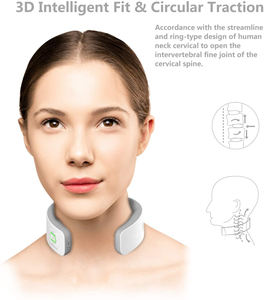 Masajeador Eléctrico Portátil para el Cuello con Calor, Diseño Inalámbrico y Recargable, <span class=keywords><strong>Mini</strong></span> Masajeador Electrónico de Pulsos - Product Image 2