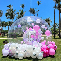 Dôme Igloo Transparent Gonflable pour Enfants, Location pour Mariages et Anniversaires, Tente Bulle Gonflable Transparente, Maison Bulle
