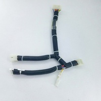 Harness Saklar Lampu Depan LED Motor Custom 2-in-1 Relay Wiring Kit Komputer Elektronik Mobil Truk Lampu Kedip