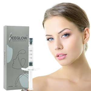 Gel injectable d'<span class=keywords><strong>acide</strong></span> <span class=keywords><strong>hyaluronique</strong></span> réticulé 2 ml – Remplisseurs dermiques pour les yeux, le nez, les lèvres et le visage – Anti-âge et raffermissant – Concentration HA 26 mg/ml - Product Image 4