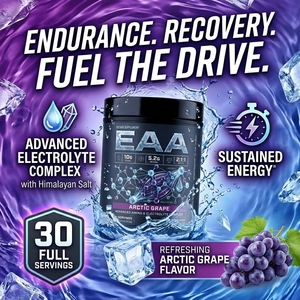 EAA en Polvo para la Recuperación Muscular, Síntesis de Proteínas y Rendimiento Deportivo, EAA Puro Premium para Adultos, 300g - Product Image 3
