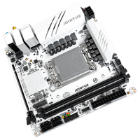 Carte mère JGINYUE B760I GAMING ITX LGA1700 DDR4 4800MHz 10 Phases d'alimentation 2x M.2 NVMe 4.0 2.5G LAN Type-C WiFi Mini-ITX pour PC de bureau