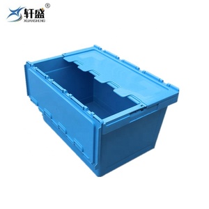 Heavy Duty No Foldable 600x400*340mm <strong>Plastic</strong> <strong>Moving</strong> <strong>Boxes</strong> - Product Image 2