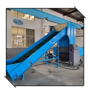 Waste plastic crushing recycling machine plastic film bottle hard and soft material recycling grinding plant