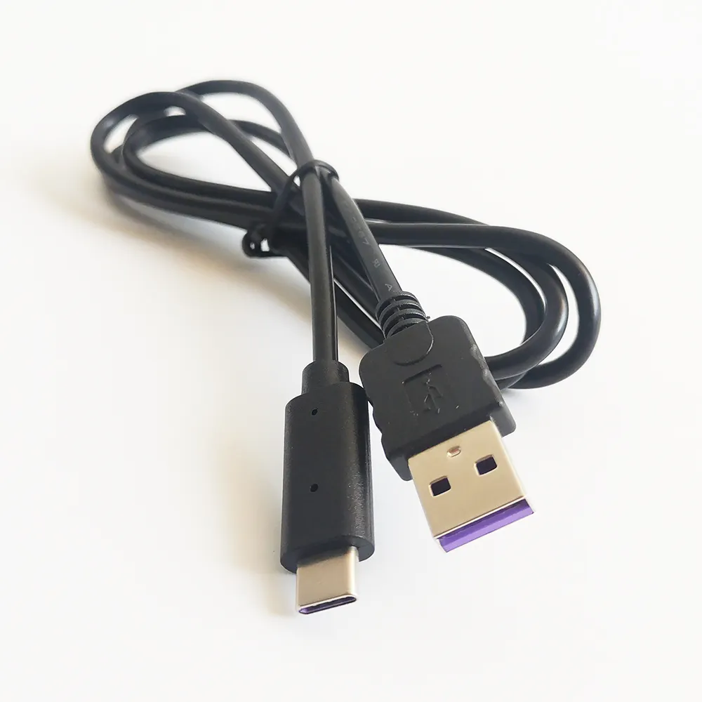 Personnalisé 1M/2M Tipe C Type 2.0 Connecteur mâle Câble de Données de Chargeur Usb Pour Câble Usb C C