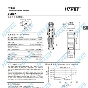 Vanne d'équilibrage de puissance solénoïde ZCBCA, capacité 60 L/min, état neuf - Product Image 5
