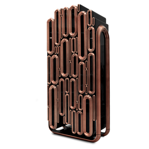 Mueble <span class=keywords><strong>Bar</strong></span> Rectangular de Edición Limitada con Acabado Negro y Dorado, Detalles Metálicos, Elegancia Artesanal, Mueble para Sala de Estar - Product Image 3