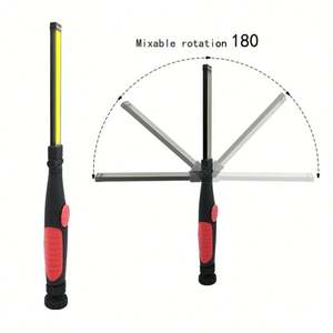 Fuente de alimentación de emergencia para exteriores, portátil, con carga USB, cuerpo de plástico ABS, luz de trabajo para camping. - Product Image 6