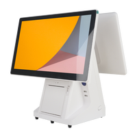 Acheter un café-bar/magasin de thé à bulles écran tactile Pos système Machine bancaire Pos caisse enregistreuse avec imprimante thermique Autocutter