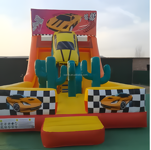 <span class=keywords><strong>Château</strong></span> <span class=keywords><strong>gonflable</strong></span> commercial en PVC 4.5*8m avec <span class=keywords><strong>château</strong></span> plein d'entrain sautant pour le plaisir des enfants en vente - Product Image 2