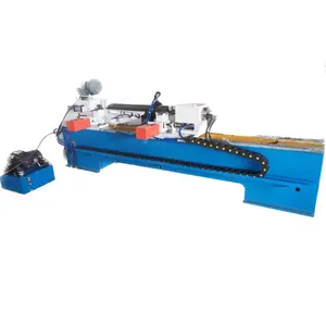 ISO CE Mining Conveyor Roller Automatic Making Machine Steel Shaft Snap Ring Groove Making Machine In Mexico