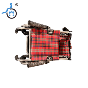 מפעל סיטונאי אורטופדי כיסא גלגלים מתקפל הדום כיסא גלגלים כיסא גלגלים קל משקל - Product Image 4