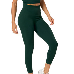 Leggings de fitness pour femmes au design tendance et nouveau, taille mi-haute, matière respirante, pantalon de yoga élastique, léger et sur mesure - Product Image 1