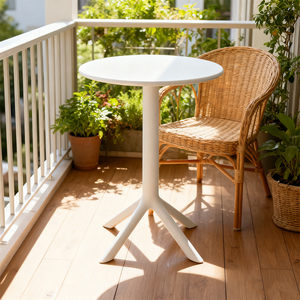 <span class=keywords><strong>Table</strong></span> basse en polypropylène simple, surface propre et lisse, structure solide, supporte les objets sans vaciller, matériau écologique - Product Image 3