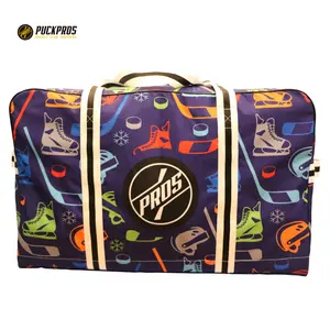 La migliore borsa personalizzata per attrezzature da Hockey su ghiaccio per personalizzare la borsa con Logo della squadra per allenatore/giocatore/portiere