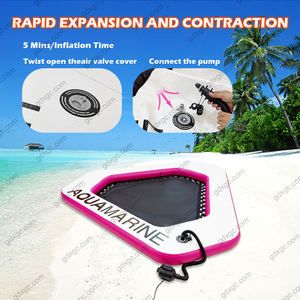 Hamac gonflable pour trampoline à eau flottant pour plusieurs personnes pour la pêche - Product Image 4