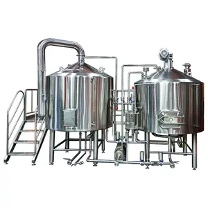 Máquina de fabricación de cerveza de acero inoxidable, 1000l