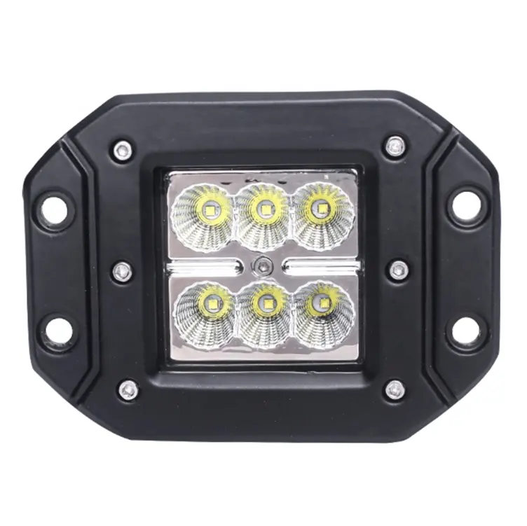 Automatic lighting system 12-24 V square 12W LED high lumen fog lamp various types of vehicle led working lights