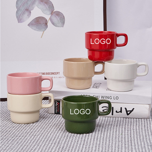 Bán buôn gốm Cappuccino Latte cup sứ cốc cà phê biểu tượng tùy chỉnh in - Product Image 6