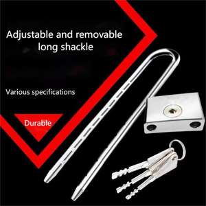 <span class=keywords><strong>Cadenas</strong></span> antivol pour vélo de route <span class=keywords><strong>VTT</strong></span>, 2 clés antivol sécurité moto Scooter antivol pour vélo - Product Image 2