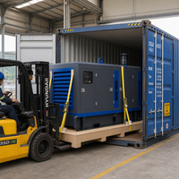 Générateur diesel insonorisé haute efficacité SinoShine 100 kW 150 kW, groupe électrogène intelligent numérique
